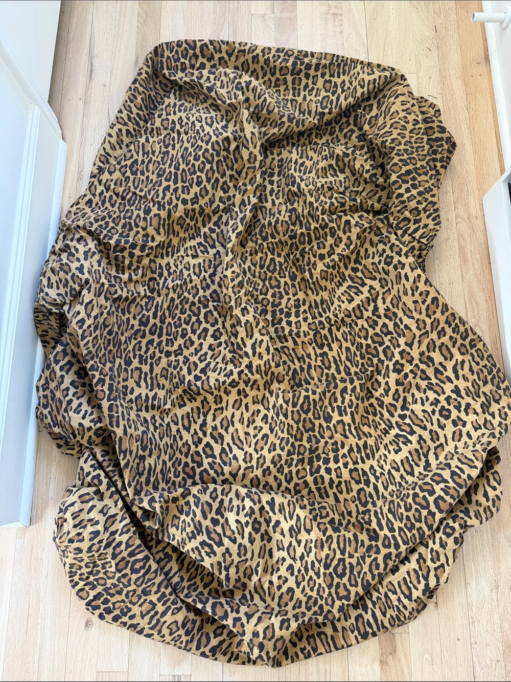 Ralph Lauren Leopard Print Twin Sheet Set - Picture 5 of 6